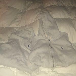 Ralph Lauren Polo Heather Gray hooded sweatsuit